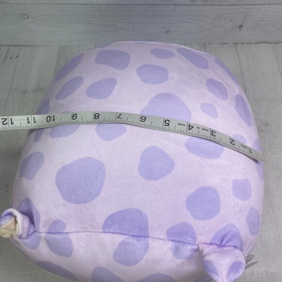 Squishmallows Stackables OriginaL Pammy Pig Purple Flower Embroidery Plush NEW - Picture 13 of 15